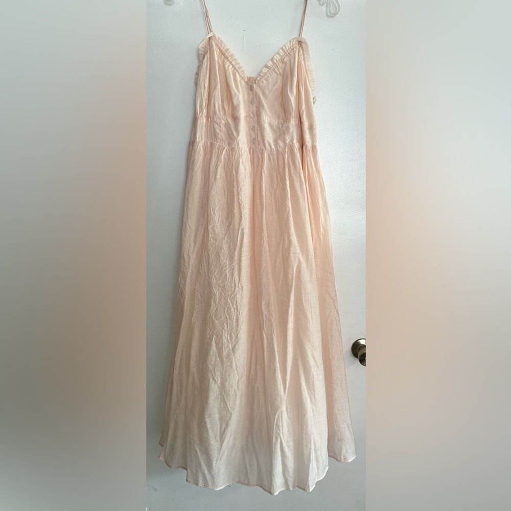 H&M Baby pink maxi sundress